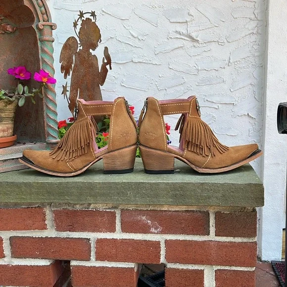 Lane: kiss me at midnight Suede Ankle Boots - Picture 4 of 9